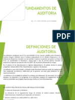 Semana 1 Fundamentos de Auditoria