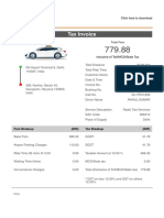 Cab Invoice