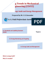 Chapter 4 - Energy Audit and Energy Management