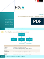 Economia: As Relações Económicas Com o Resto Do Mundo