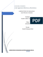 Facultad de Ingeniería Eléctrica y Electrónica: Laboratorio de Maquinas Electricas Ii Ee242N