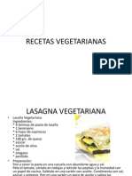 Recetas Vegetarianas