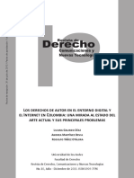 Derecho de Autor Entorno A Los Derechos de Autor en Colombia