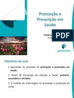 Aula Promoção e Prevenção