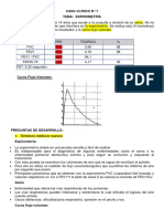 Caso Clínico #7 Tema: Espirometría: 1. Términos Médicos Nuevos