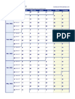 Calendario Semanal 2022: El Calendario Empieza El Lunes y Está Diseñado para Ser Planificador