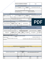 Registro de Accidentes de Trabajo