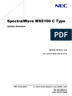 Spectralwave Mn5100 C Type: System Overview