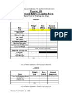 PHENOM 100-300 1 DAY ANAC HAND-OUT Weight and Balance-2014