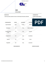 Potenciador de Aroma - Formulas