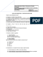 Aula 4 Testes de Software Exercicios PDF