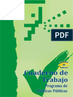 Cuaderno de Trabajo, Politicas Publicas