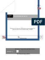 Diccionario de Datos (Version 2) - Modulo SEP