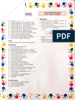 "José Ingenieros": Lista de Útiles Escolares 2023 4 Años - Aula "Las Abejitas"