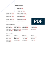 Continhas para Resolver