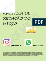 Apostila de Redação Do Miojo