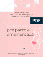 Nutrição No: Pré Parto e Amamentaçã