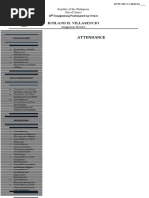 Attendance