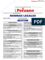 Normas Legales: Umario