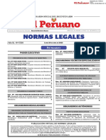 Normas Legales: Umario