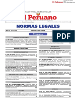 Normas Legales: Umario