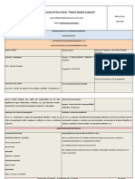 1ero de Filosofia Planificacion Semana 7 y 8 - 2º PARCIAL