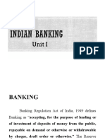 Banking Chapter 1 - Indian Banking