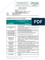 01 Informe Mensual Del Servicio Medico Ocupacional - Servex Sac - Nov-2021