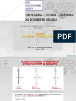 MEC261 Pandeo EN ELEMENTOS ESTRUCTURALES