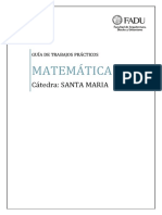 Matemática Ii: Cátedra: SANTA MARIA