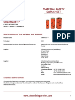 Solarcast MSDS