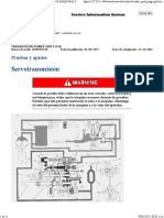 Servotransmisión: Pruebas y Ajustes