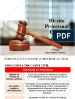 Direito Processual Civil I: 5º Período Aluísio Santos de Oliveira