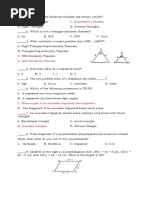 4th Q Exam (Math9)