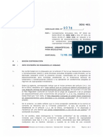 DDU 401 Exigencia de Bicicletas en Condominios