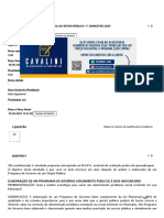 Mapa - Contabilidade Aplicada Ao Setor Público - 1º Semestre 2023