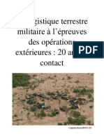 La Logistique Terrestre Militaire en Opération Version Finale