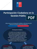 Participación Ciudadana en La Gestión Pública