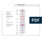 Combined Footing Excel File