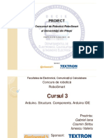 Curs 3 Prezentare Arduino - IDE - Exemple