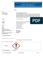 Ficha de Informações de Segurança de Produtos Químicos: em Conformidade Com ABNT - NBR 14725:2019