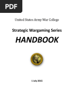 USAWC Wargame Handbook 1 July 15