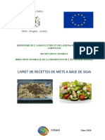 Livret de Recettes de Mets de Soja