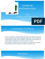 Unidad de Autoinstrucción: Temas: Representación de Sistemas Físicos Respuesta de Tiempo