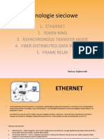 Technologie Sieciowe