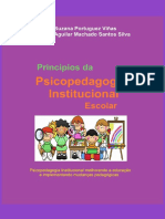 Livro Princípios Da Pedagogia Institucional Psicopedagogia Institucional