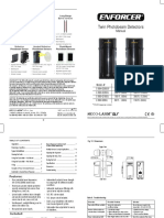 Twin Photobeam Detectors: Manual