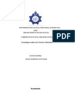 Investigue Sobre Las Teorías Salariales