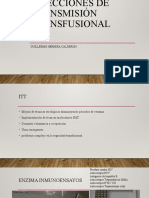21 Infecciones de Transmisión Transfusional