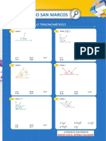 Tema: Ángulo Trigonométrico: Trigonometría - Actividades Unidad 1